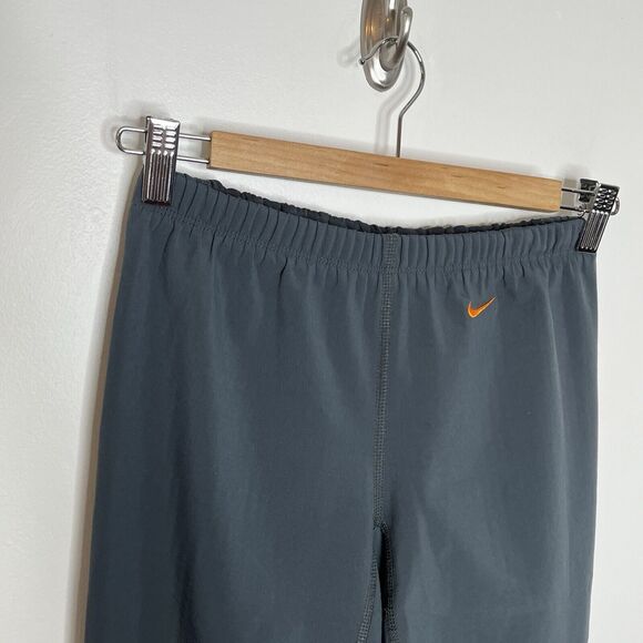 Nike Sphere Pro Pants Gray Womens Size M Zippered Ankles Elastic Waist - Picture 2 of 11